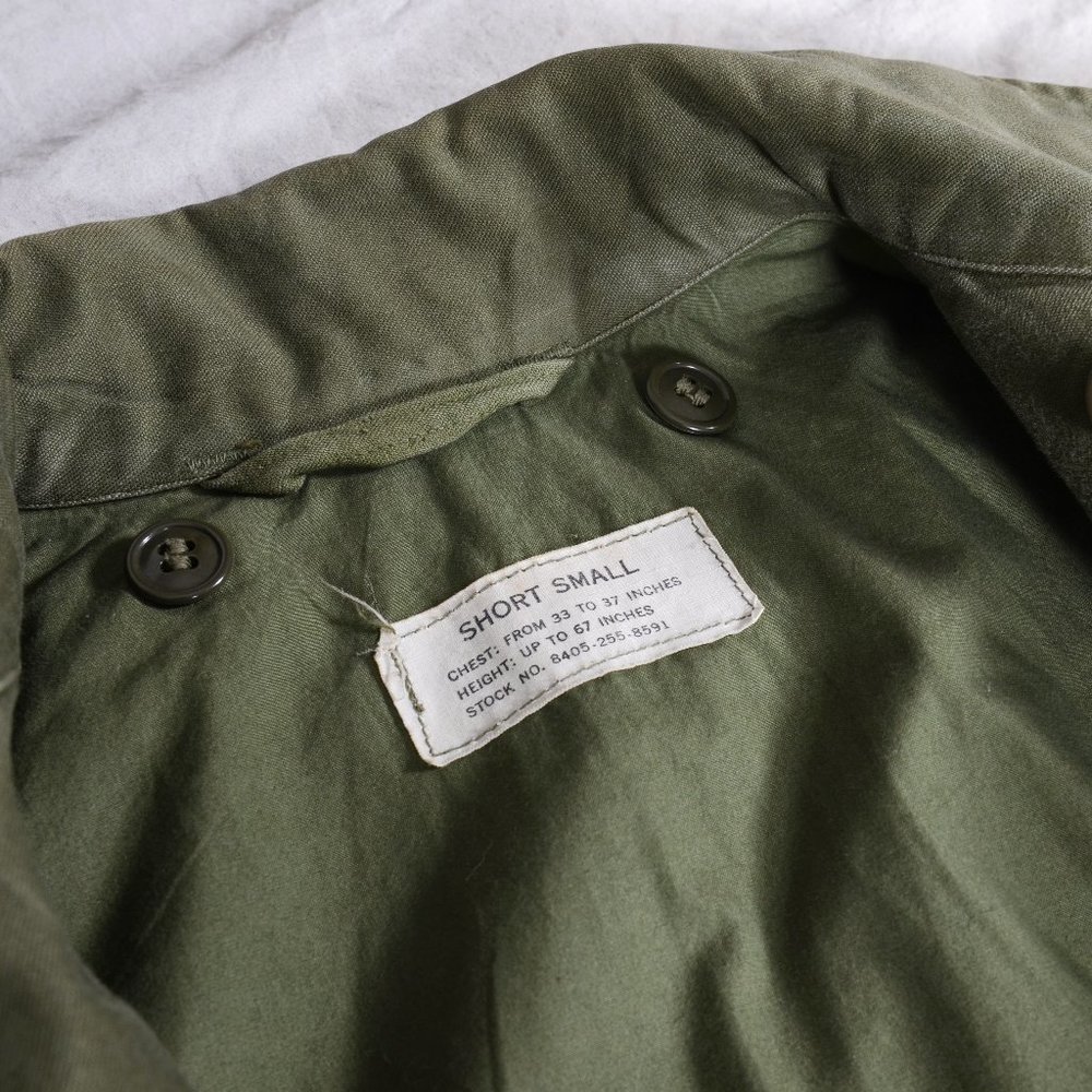 Vintage 1958 Army Military Jacket - Picture 5 of 10